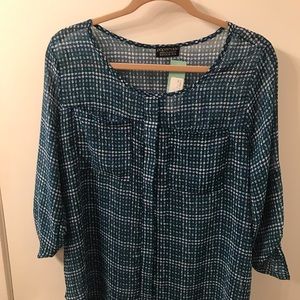 Blue blouse from Papermoon (XL)